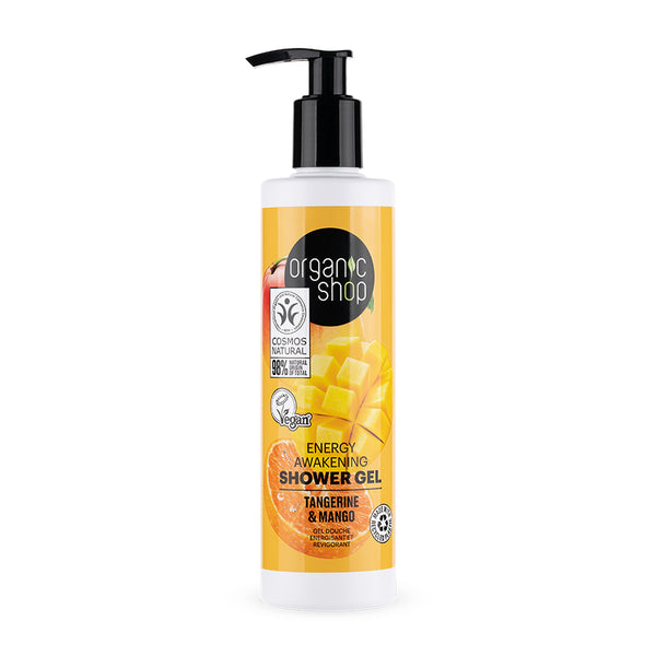 organic shop Energy Awakening Shower Gel Tangerine & Mango