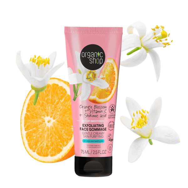 organic shop Instant Smoothness Exfoliating Face Gommage