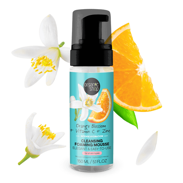 organic shop Intense Hydration Cleansing Foaming Mousse