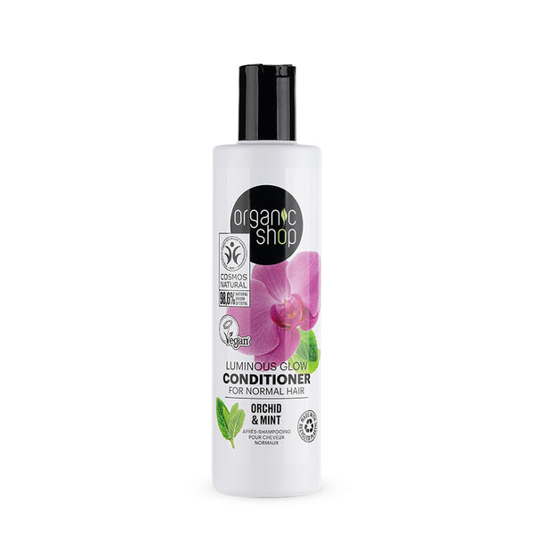organic shop Luminous Glow Conditioner For Normal Hair Orchid & Mint