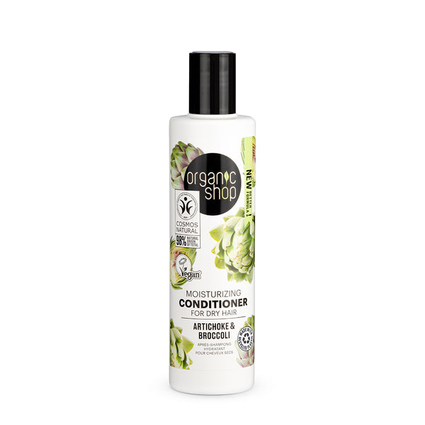 organic shop Moisturizing Conditioner For Dry Hair Artichoke & Broccoli