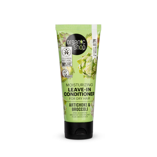 organic shop Moisturizing Leave-In Conditioner For Dry Hair Artichoke & Broccoli