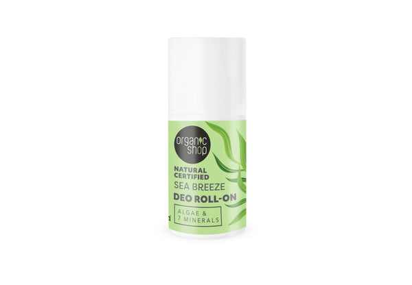 organic shop Natural Certified Sea Breeze Deo Roll-On. Algae & 7 Minerals