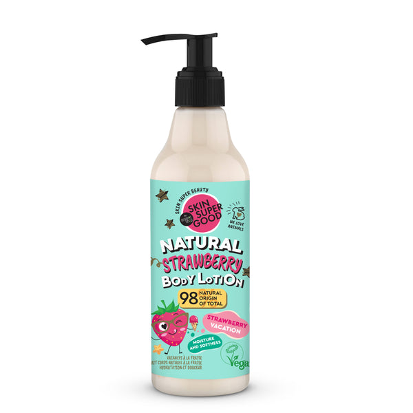 organic shop Natural Strawberry Body Lotion Strawberry Vacation