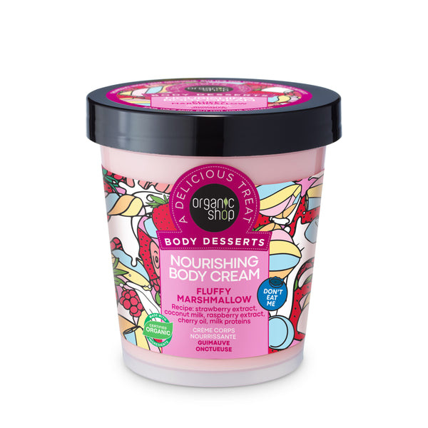 organic shop Nourishing Body Cream Fluffy Marshmallow