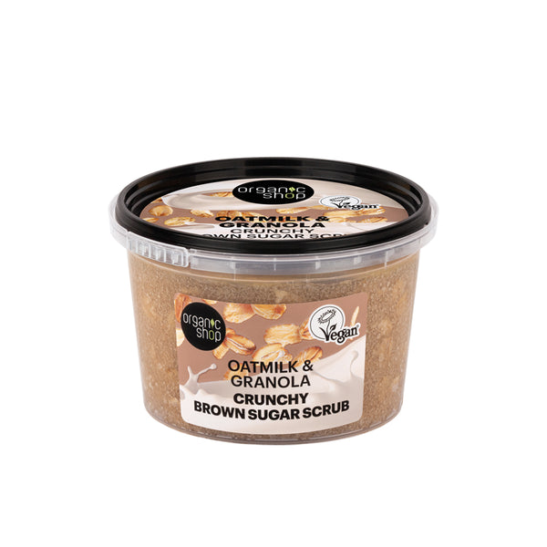 organic shop Oatmilk & Granola Crunchy Brown Sugar Scrub