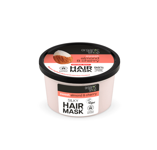 organic shop Almond & Cherry hair mask
