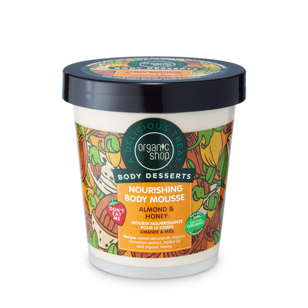 organic shop Almond & Honey Nourishing Body Mousse
