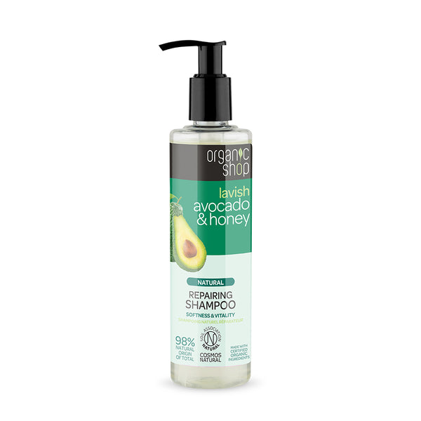 organic shop Avocado & Honey Shampoo