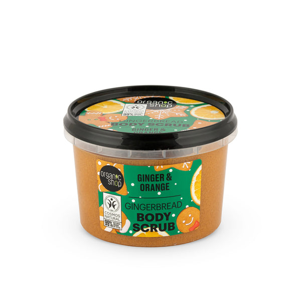 Organic Shop Body Scrub Gingerbread