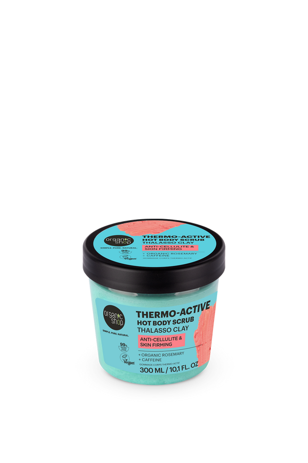 organic shop Clay Thermo-Active Hot Body Scrub