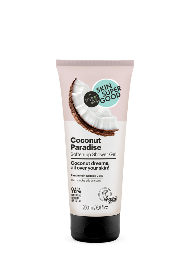 organic shop Coconut Paradise Soften-up Shower Gel