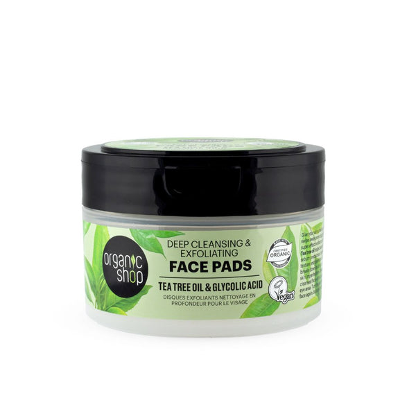 organic shop Deep Cleansing & Exfoliating Face Pads