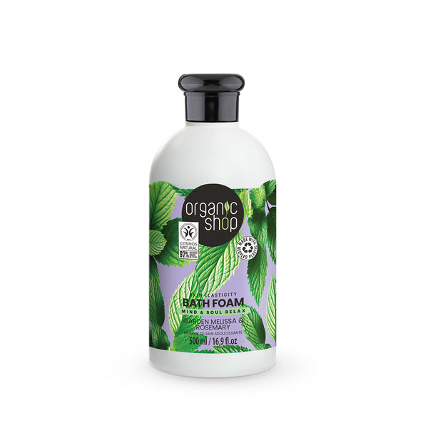 organic shop Elasticity Bath Foam Melissa & Rosemary