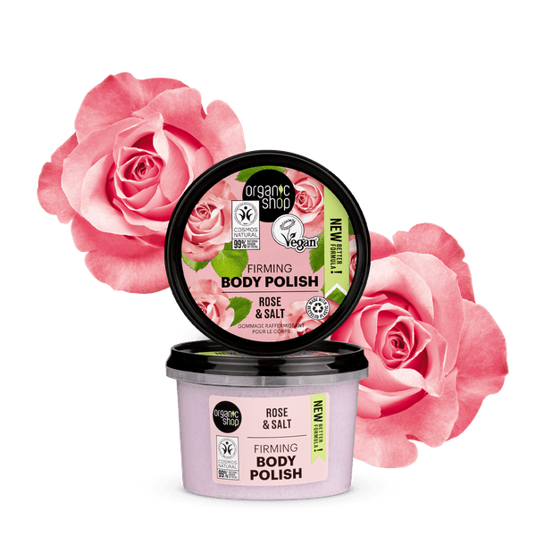 organic shop Firming Body Polish Rose
