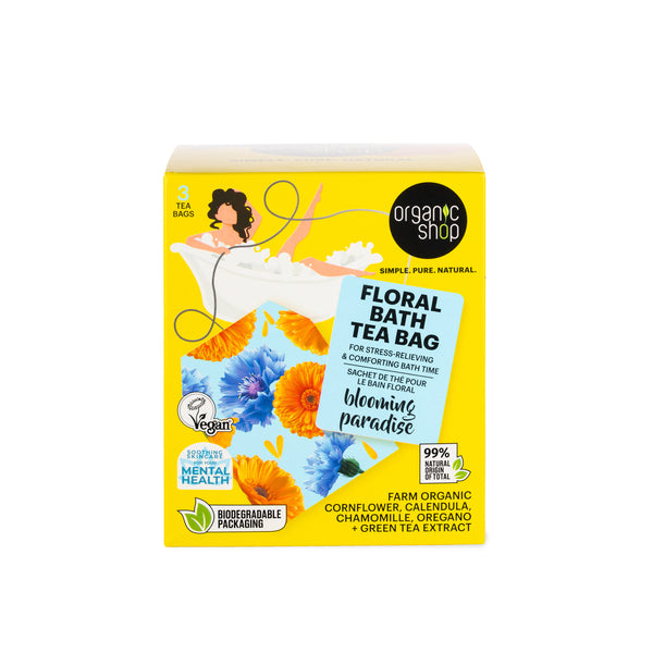 organic shop Floral Bath Tea Bag. Blooming Paradise