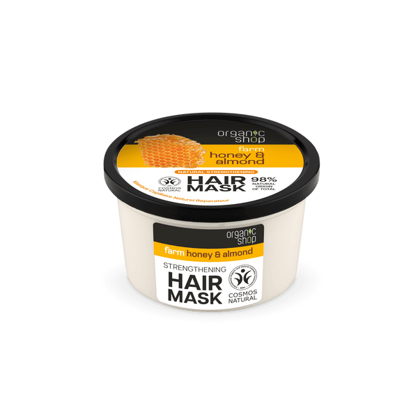 organic shop Honey & Almond hair mask