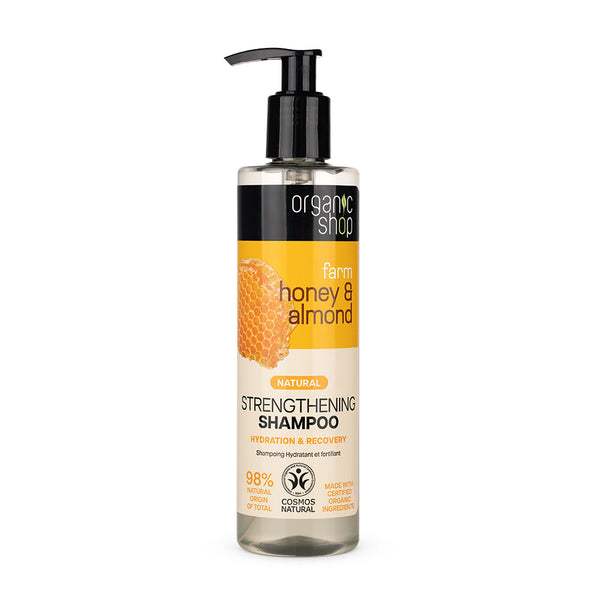 organic shop Honey & Almond Shampoo