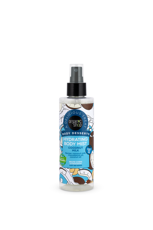 organic shop Hydrating Body Mist Coconut Milk