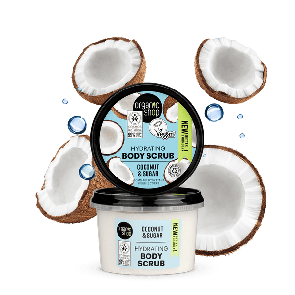 organic shop Hydrating Body Scrub Coconut