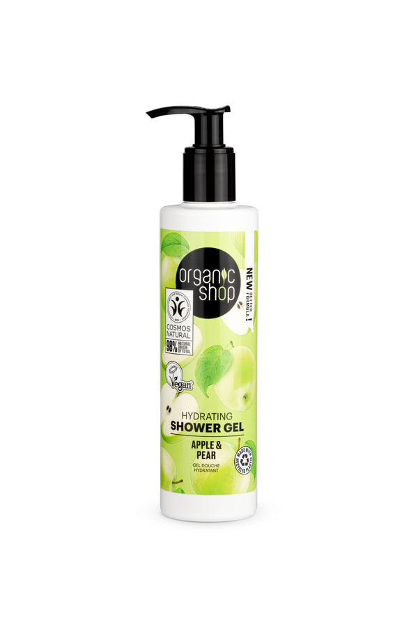 organic shop Hydrating Shower Gel Apple & Pear