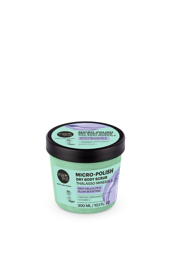 organic shop Minerals Micro-Polish Dry Body Scrub