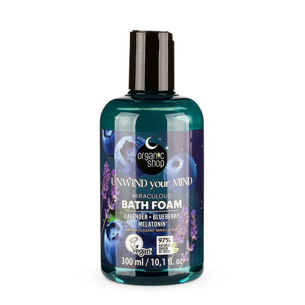 organic shop Miraculous Bath Foam Unwind Your Mind