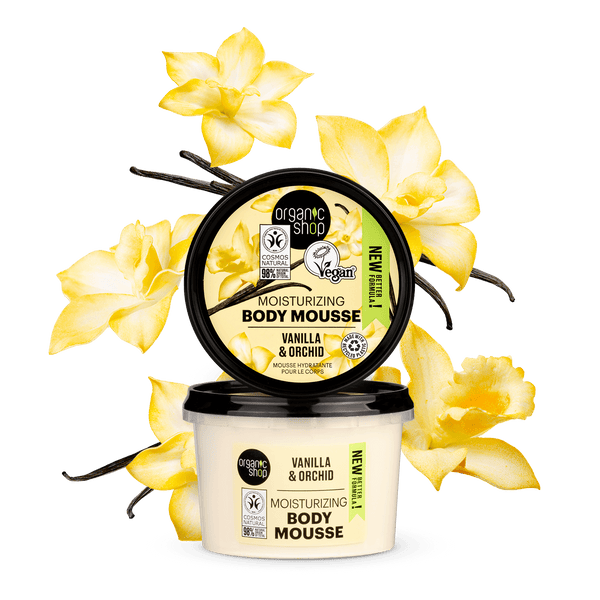 organic shop Moisturizing Body Mousse Vanilla