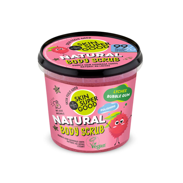 organic shop Natural Body Scrub Lychee Bubble Gum