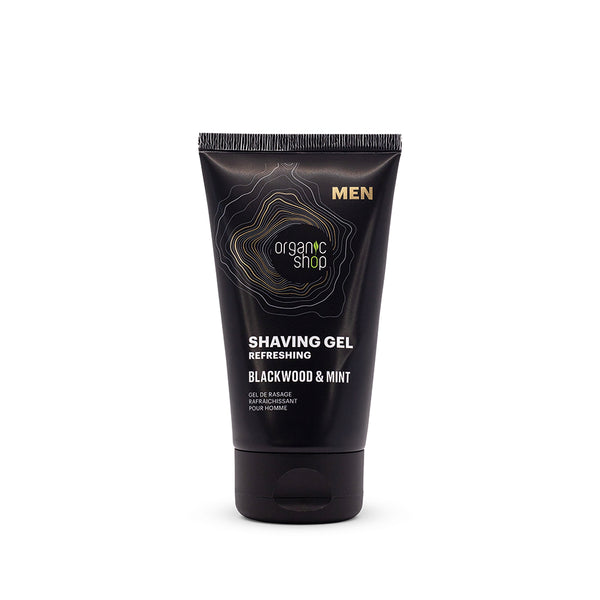 organic shop Refreshing Shaving Gel Blackwood & Mint
