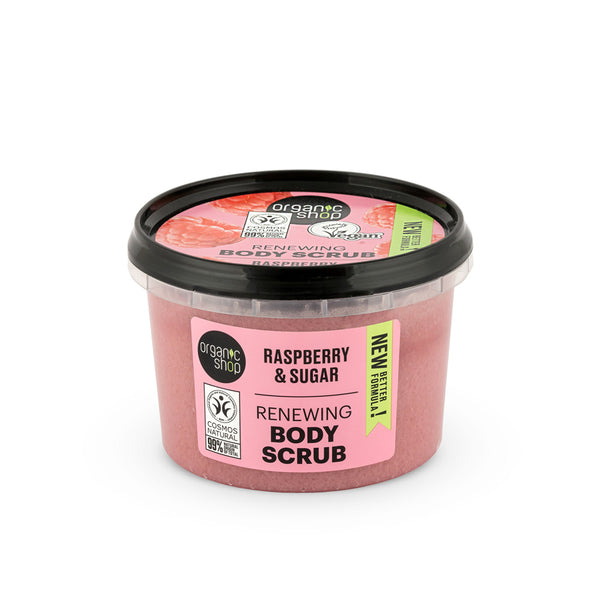 Organic Shop Renewing Body Scrub Raspberry