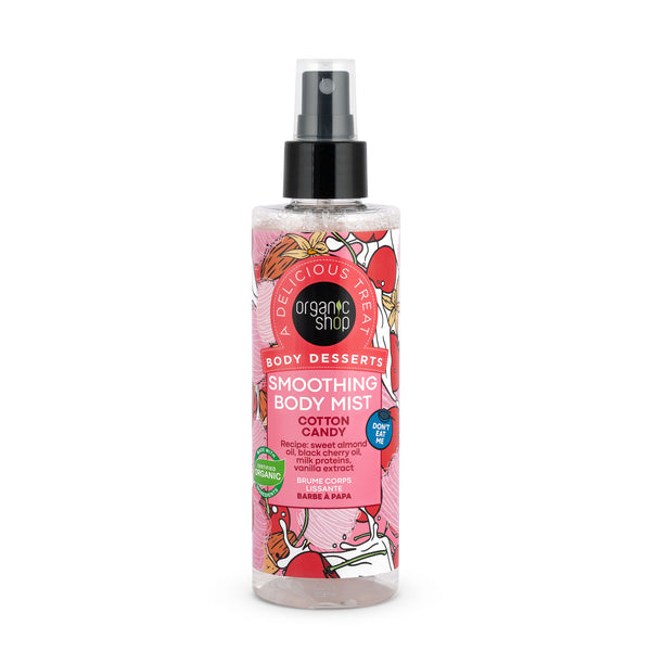 organic shop Smoothing Body Mist Cotton Candy
