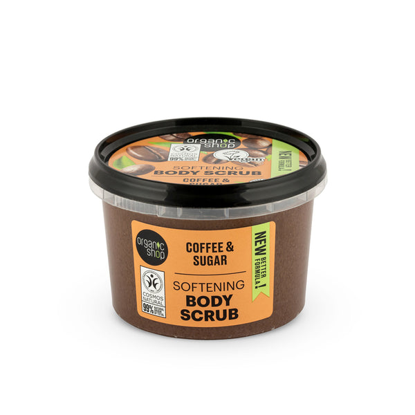 Organic Shop Softening Body Scrub Coffee