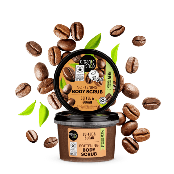 organic shop Softening Body Scrub Coffee