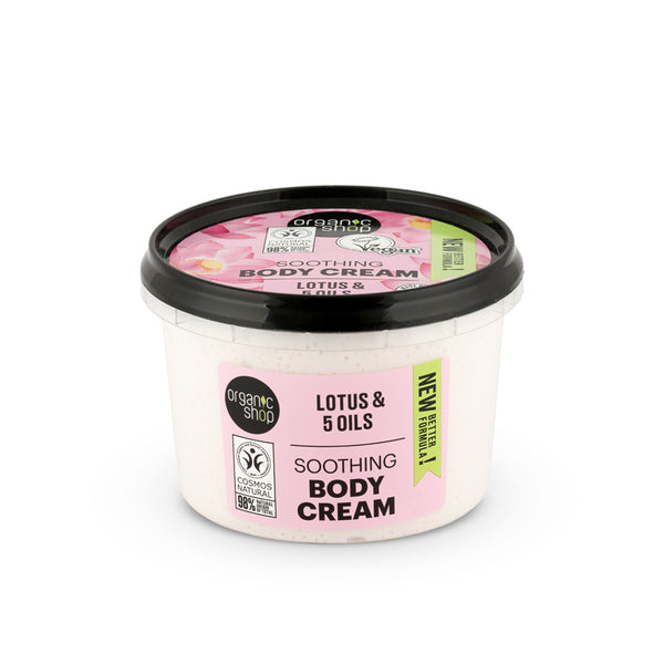 Organic Shop Soothing Body Cream Lotus