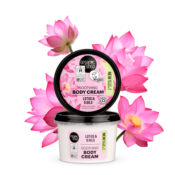 organic shop Soothing Body Cream Lotus