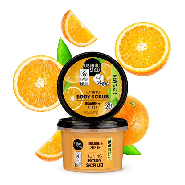 organic shop Toning Body Scrub Orange