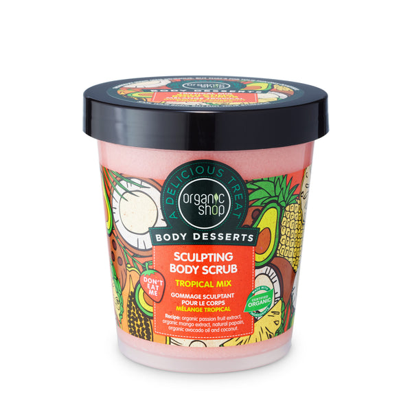 organic shop Tropical Mix Sculpting Body Scrub