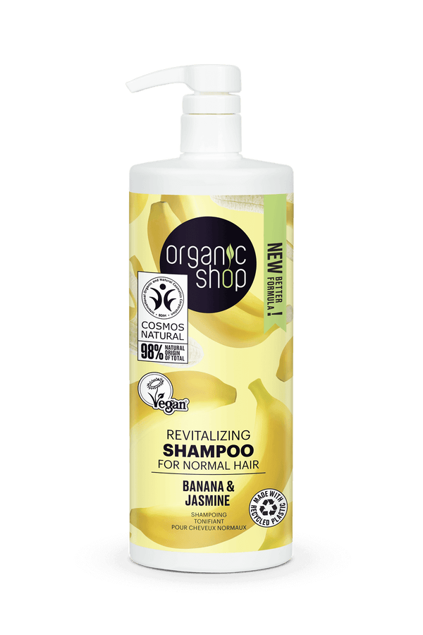 organic shop Revitalizing Shampoo for Normal Hair Banana and Jasmine