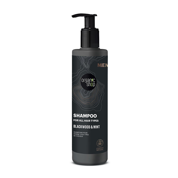 organic shop Shampoo For All Hair Types Blackwood & Mint