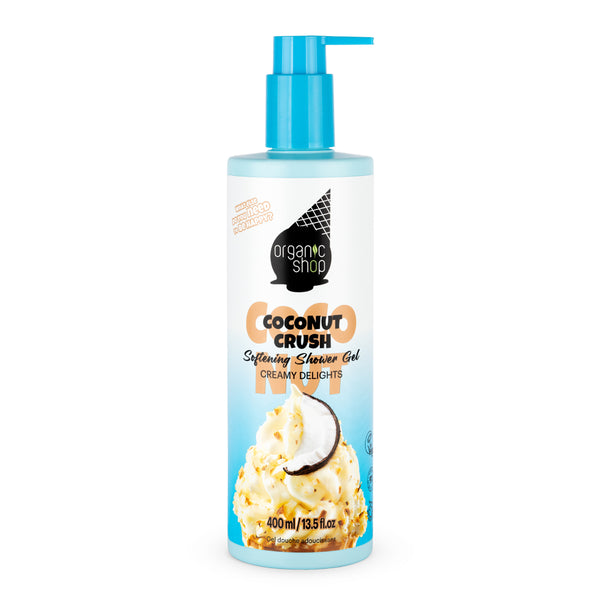 organic shop Softening Shower Gel Coconut Crush Creamy Delights