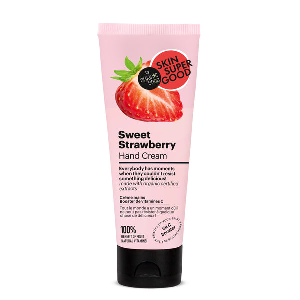 organic shop Sweet Strawberry Hand Cream. Vit C Booster
