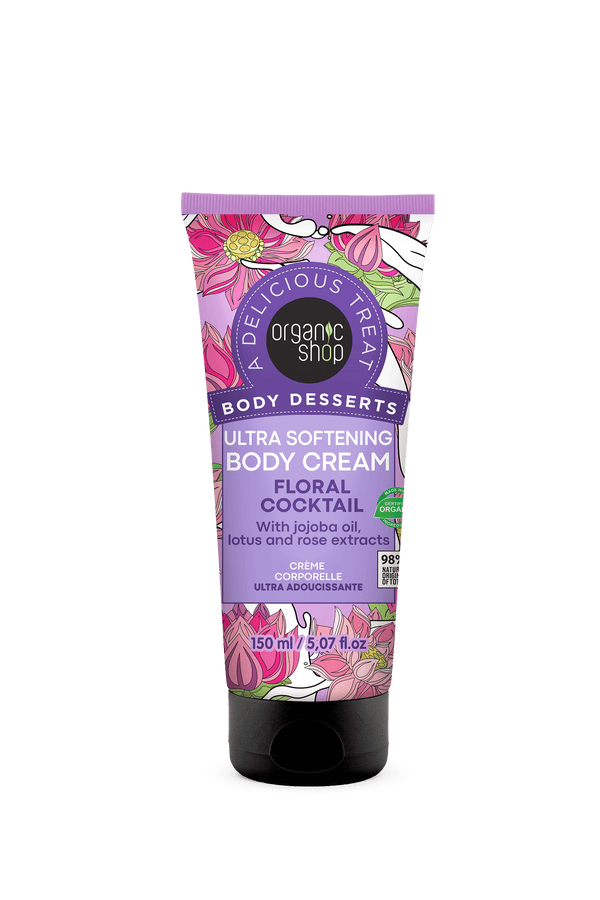 organic shop Ultra Softening Body Cream Floral Cocktail