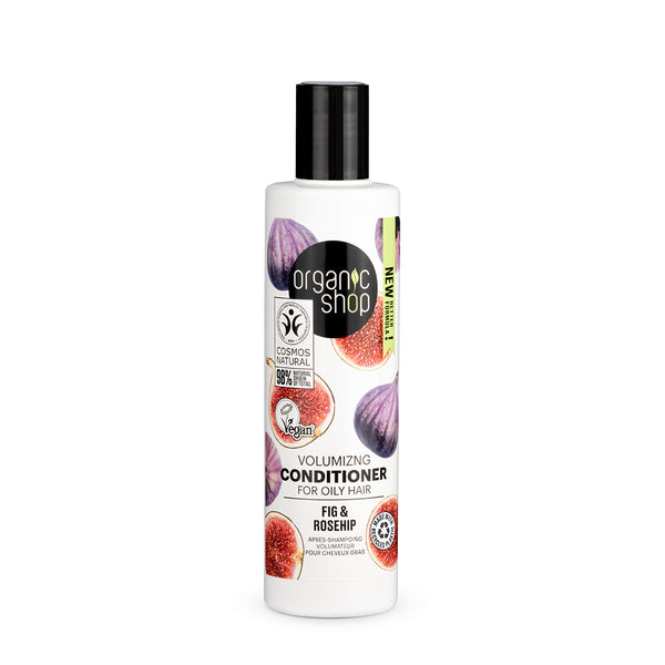 organic shop Volumizing Conditioner For Oily Hair Fig & Rosehip