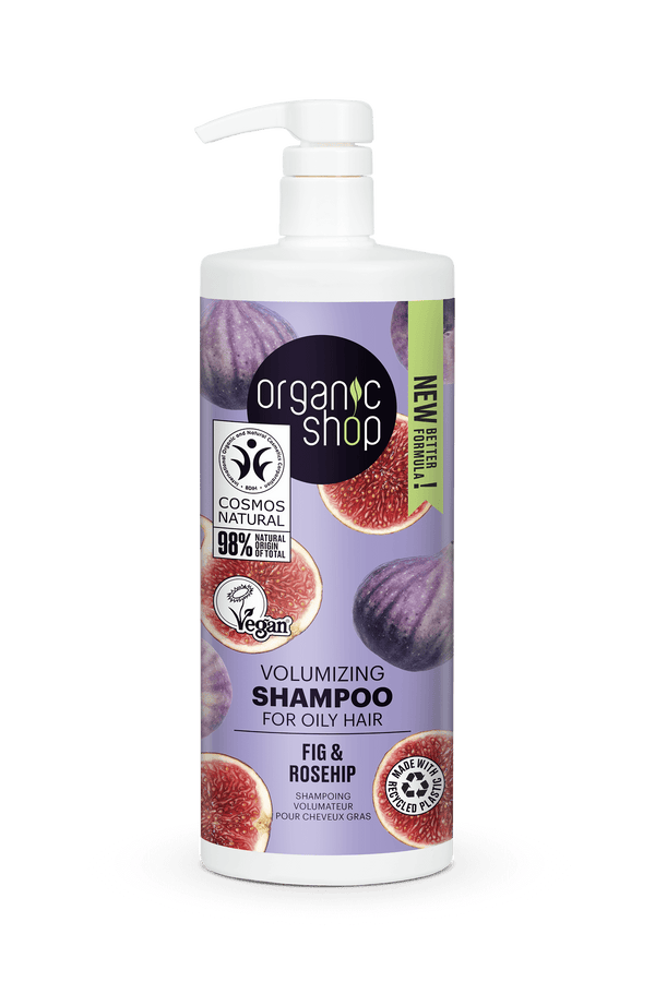organic shop Volumizing Shampoo for Oily Hair Fig and Rosehip