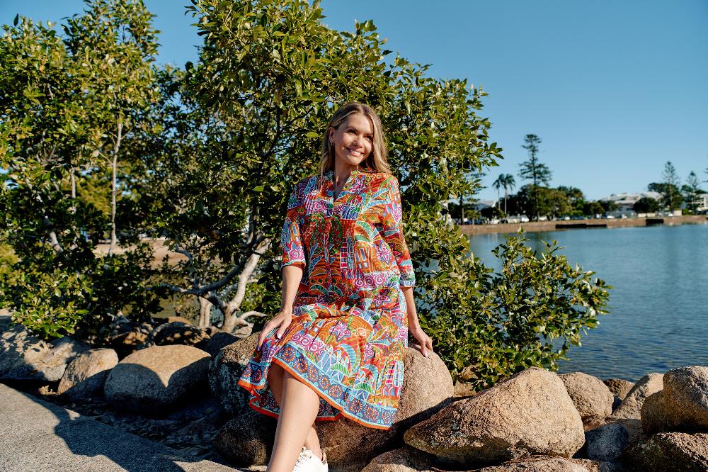 Oriëntique Beth Dress