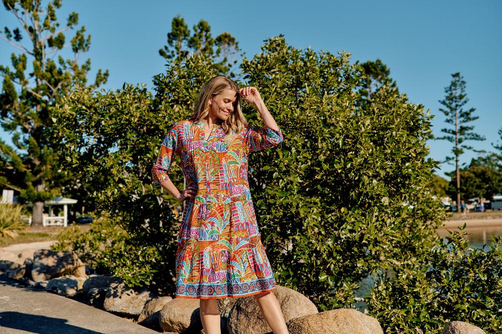 Oriëntique Beth Dress