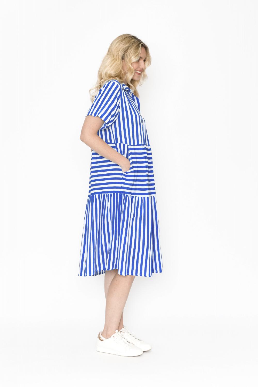 Oriëntique Faith Dress Coloured Layers