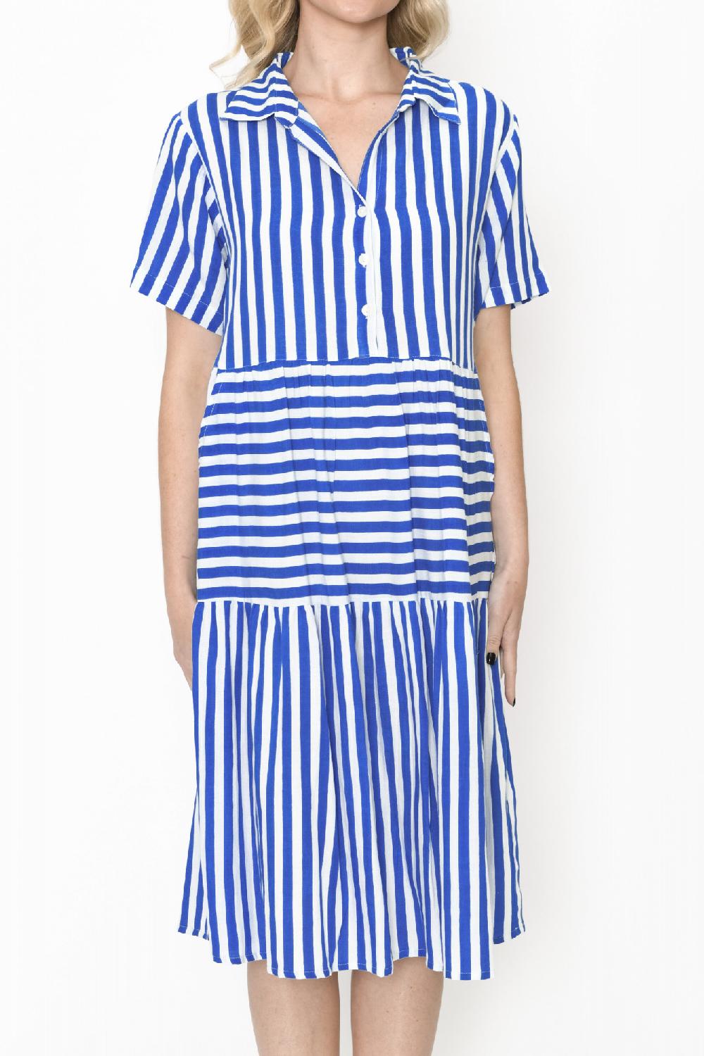 Oriëntique Faith Dress Coloured Layers