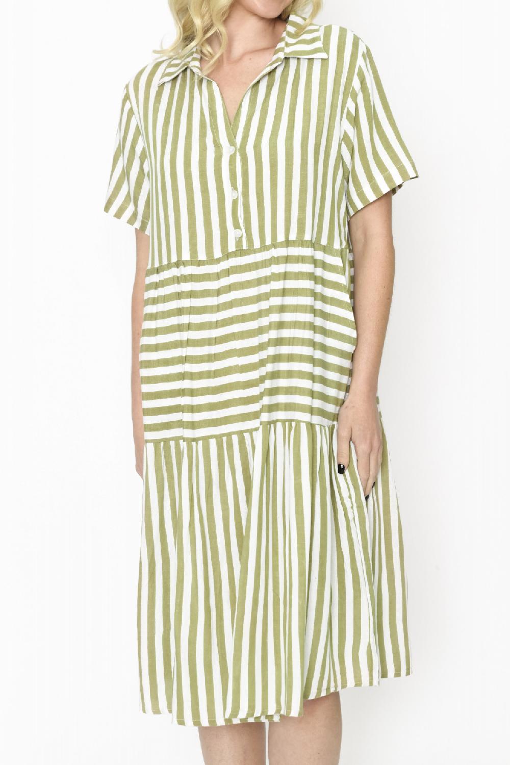 Oriëntique Faith Dress Coloured Layers